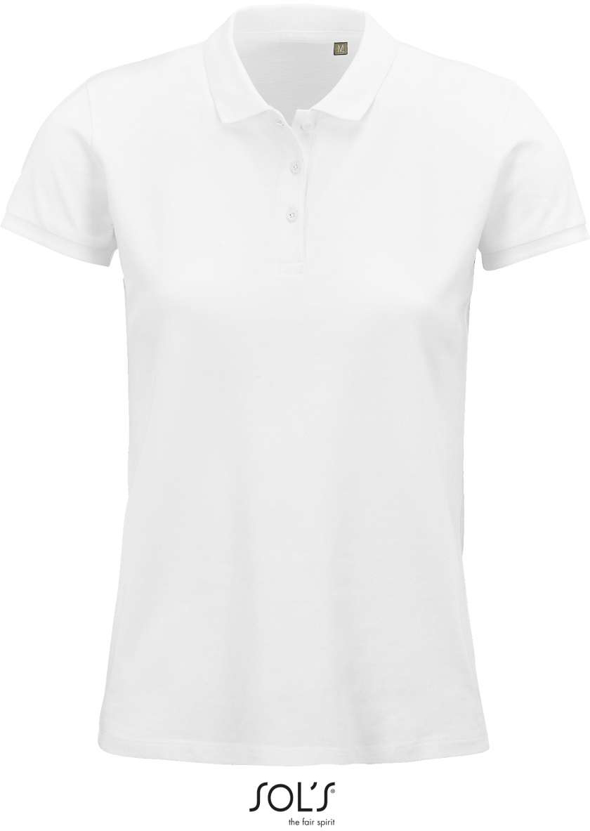 Sol's Planet Women - Polo Shirt - Sol's Planet Women - Polo Shirt - White