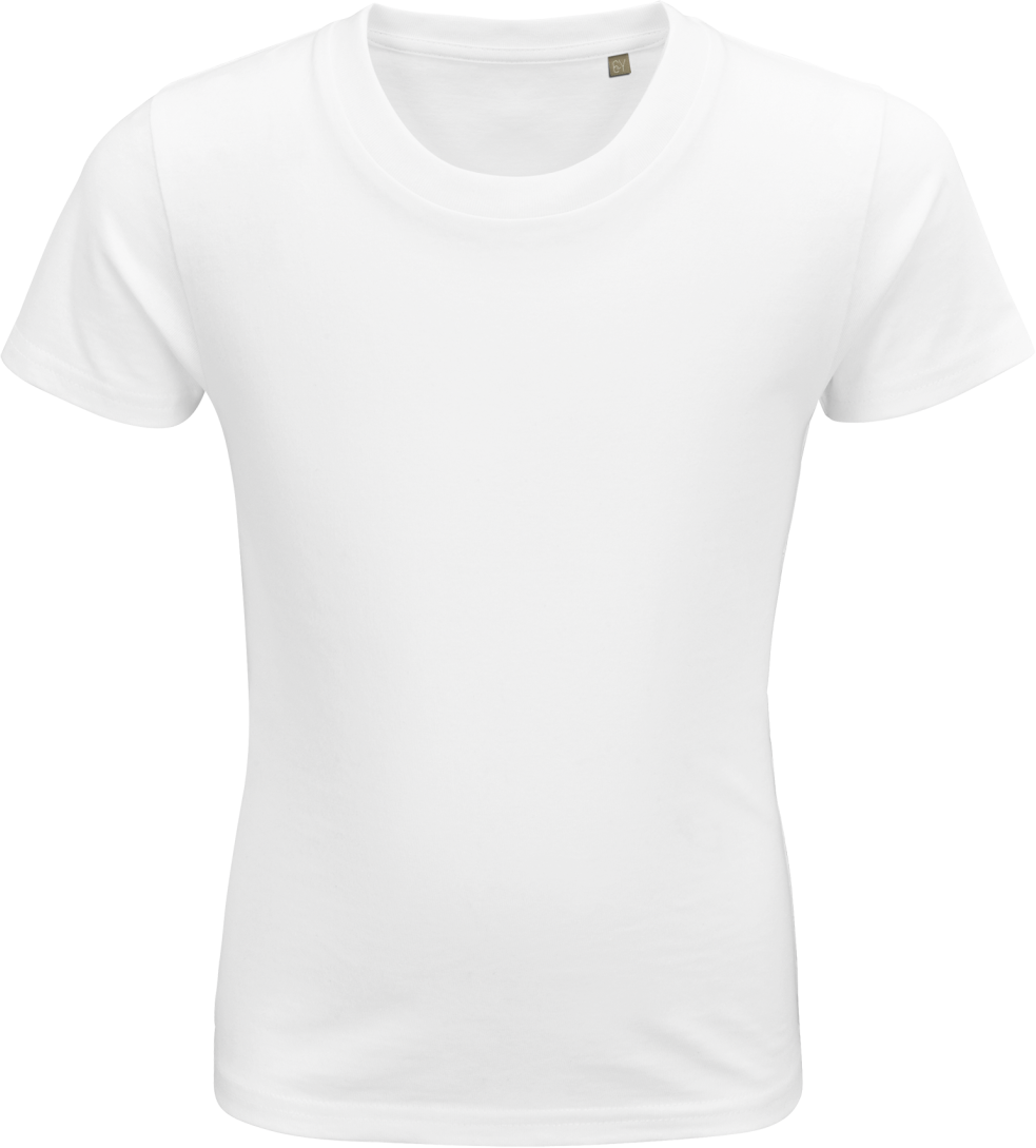 Sol's Pioneer - Kids’ Round-neck Fitted Jersey T-shirt - bílá