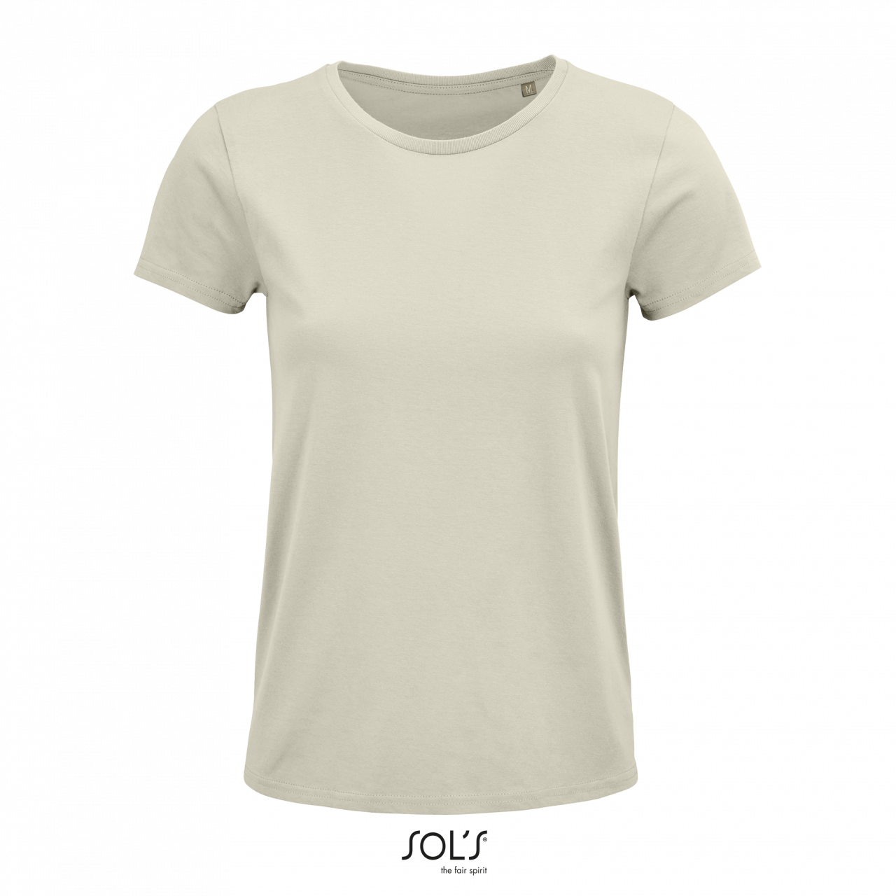 Sol's Crusader Women - Round-neck Fitted Jersey T-shirt - hnedá