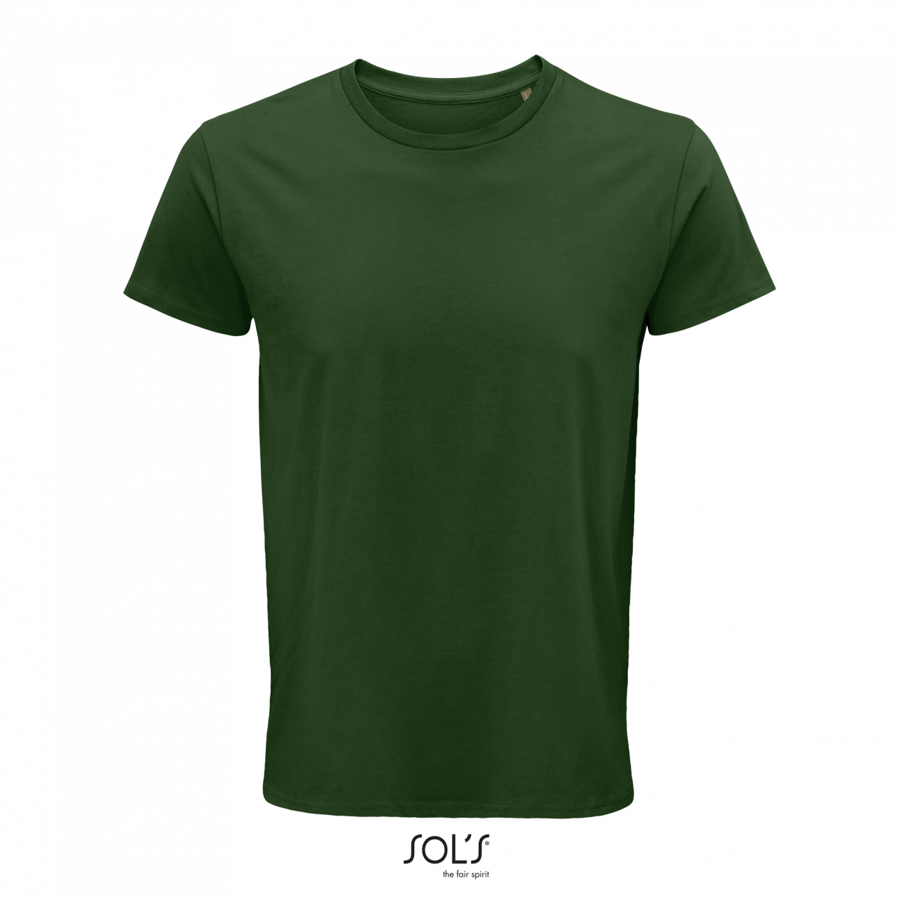 Sol's Crusader Men - Round-neck Fitted Jersey T-shirt - zelená