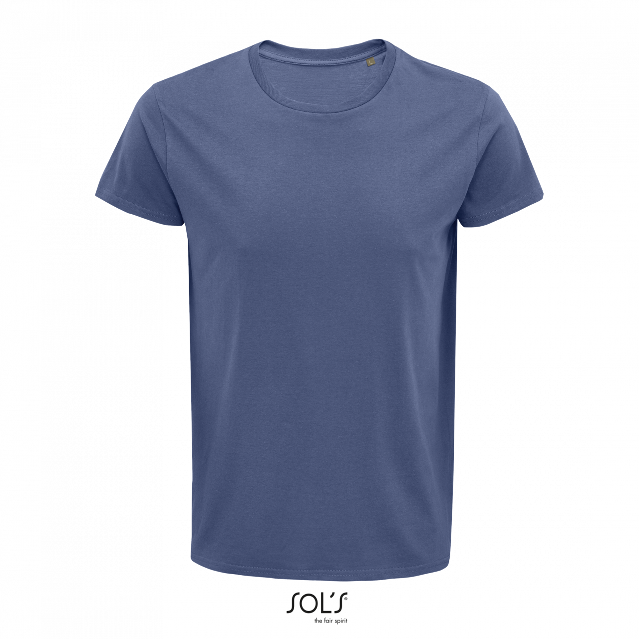 Sol's Crusader Men - Round-neck Fitted Jersey T-shirt - blue