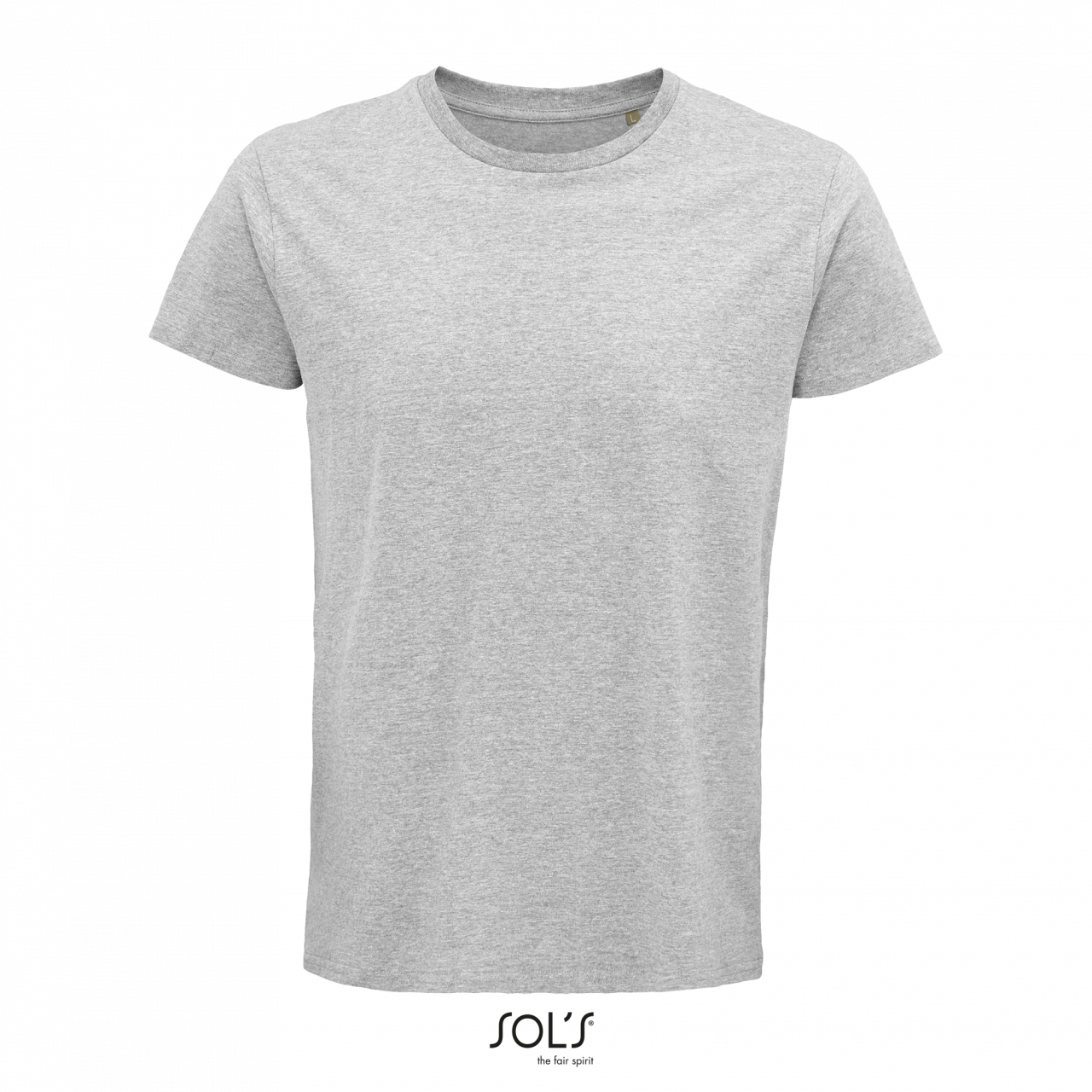 Sol's Crusader Men - Round-neck Fitted Jersey T-shirt - Sol's Crusader Men - Round-neck Fitted Jersey T-shirt - Sport Grey