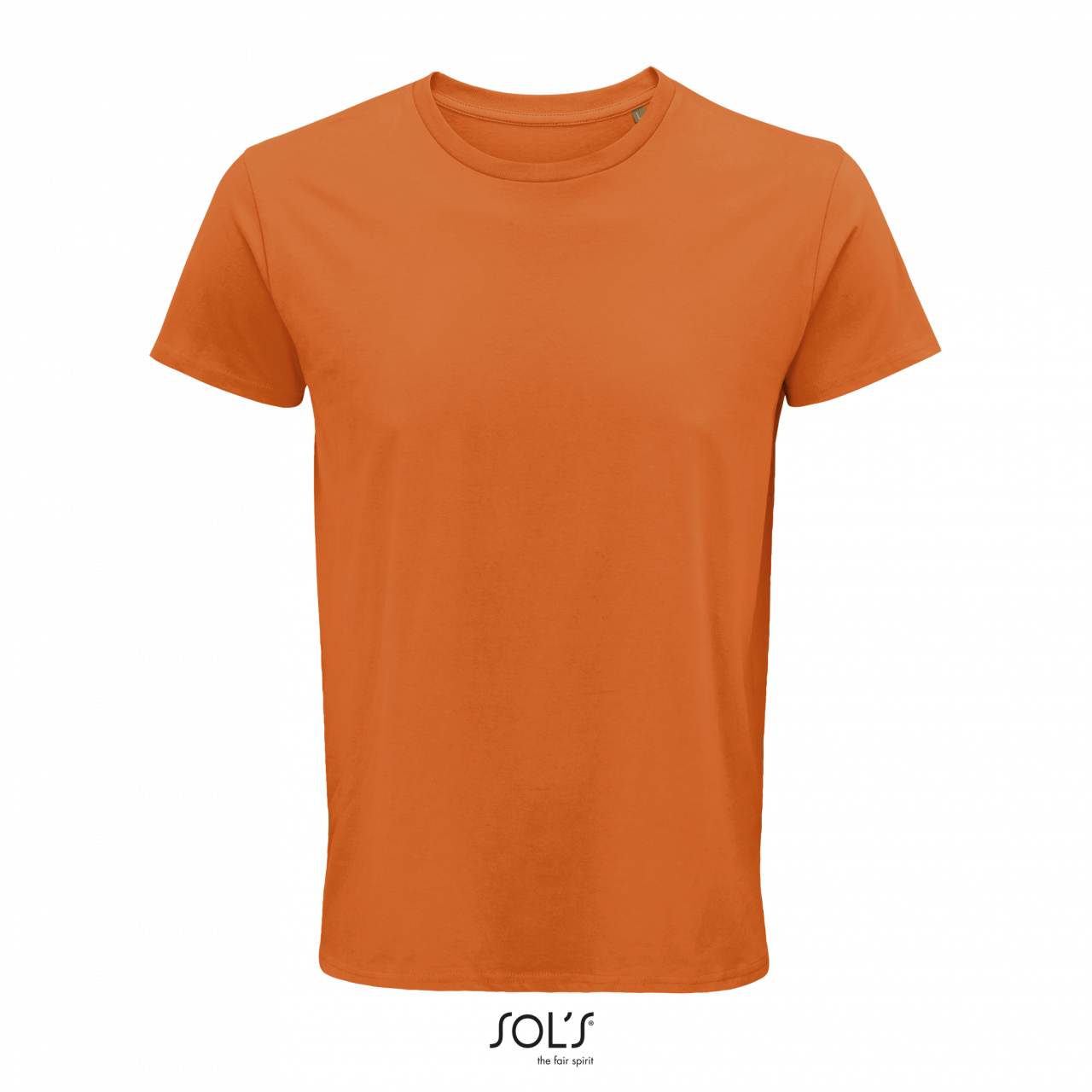 Sol's Crusader Men - Round-neck Fitted Jersey T-shirt - orange