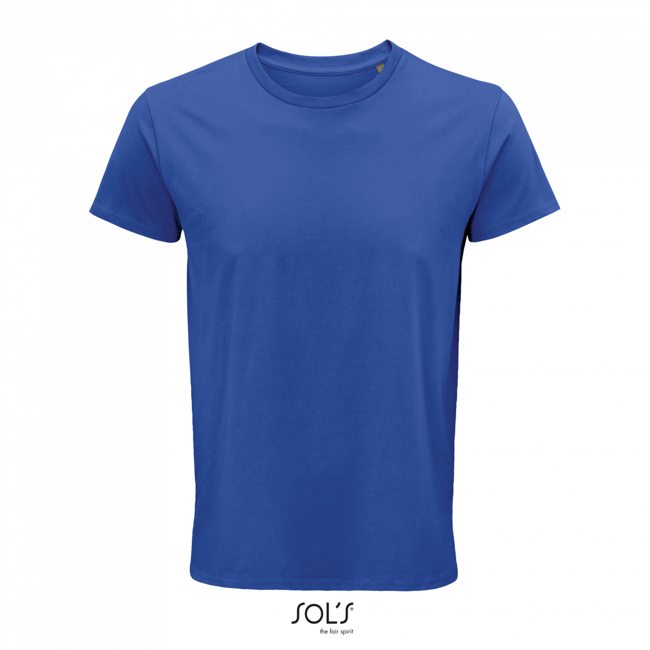 Sol's Crusader Men - Round-neck Fitted Jersey T-shirt - modrá