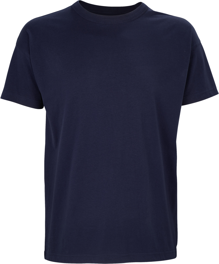 Sol's Boxy Men's Oversized T-shirt - modrá