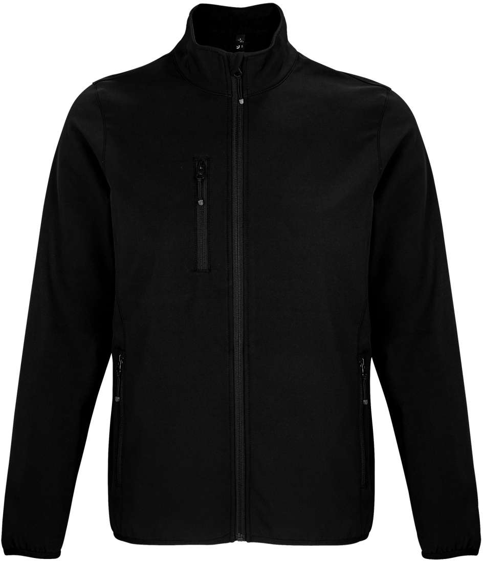 Sol's Falcon Men - Softshell Zip Jacket - black