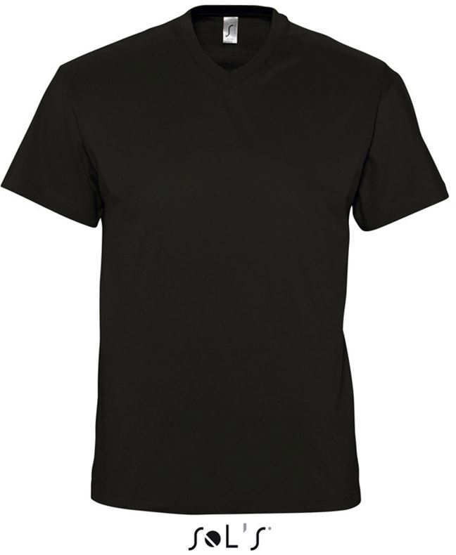 Sol's Victory - Men's V-neck T-shirt - čierna