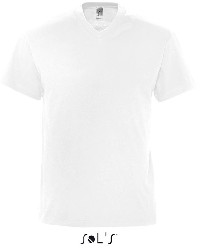 Sol's Victory - Men's V-neck T-shirt - Weiß 