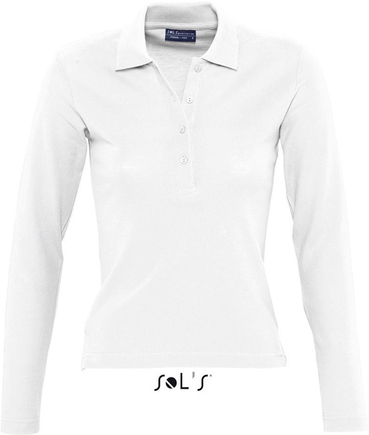 Sol's Podium - Women's Polo Shirt - biela
