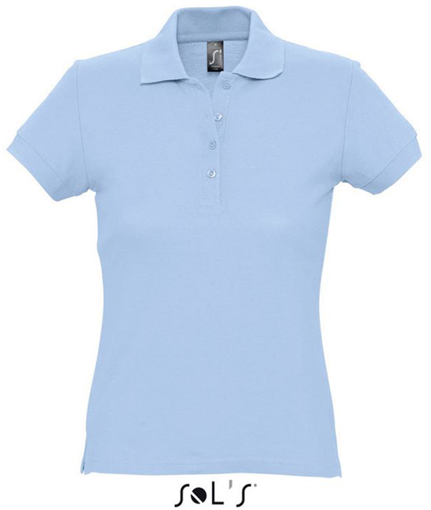 Sol's Passion - Women's Polo Shirt - Sol's Passion - Women's Polo Shirt - Light Blue