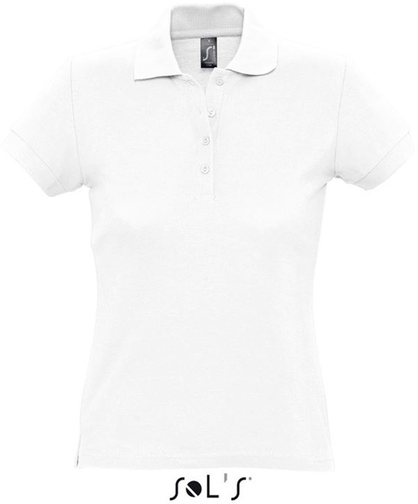 Sol's Passion - Women's Polo Shirt - Weiß 
