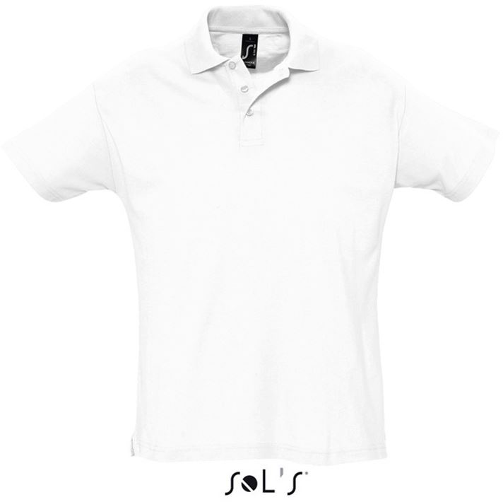 Sol's Summer Ii - Men's Polo Shirt - Sol's Summer Ii - Men's Polo Shirt - White
