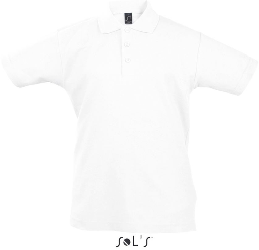 Sol's Summer Ii Kids - Polo Shirt - Sol's Summer Ii Kids - Polo Shirt - White