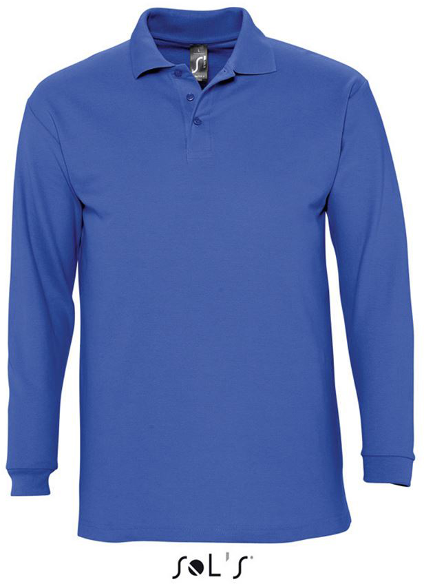 Sol's Winter Ii - Men's Polo Shirt - modrá