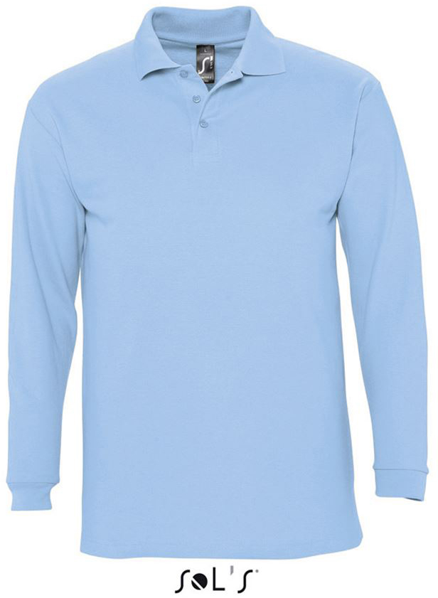Sol's Winter Ii - Men's Polo Shirt - modrá