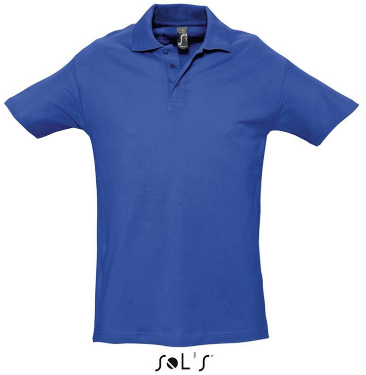 Sol's Spring Ii - Men’s Pique Polo Shirt - modrá