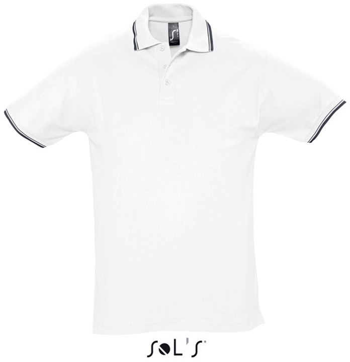 Sol's Practice Men - Polo Shirt - biela