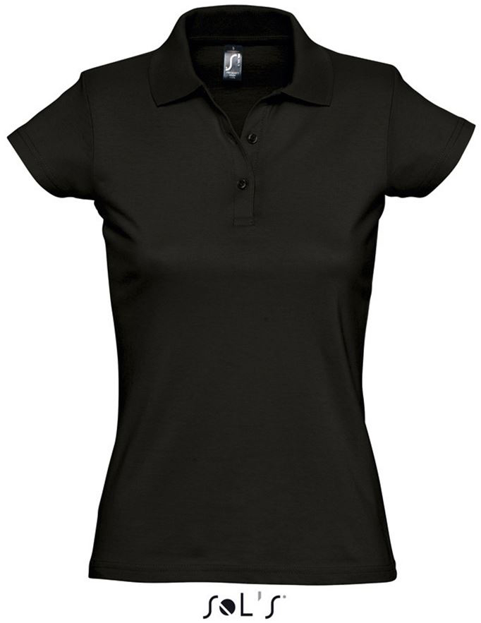 Sol's Prescott Women - Polo Shirt - černá
