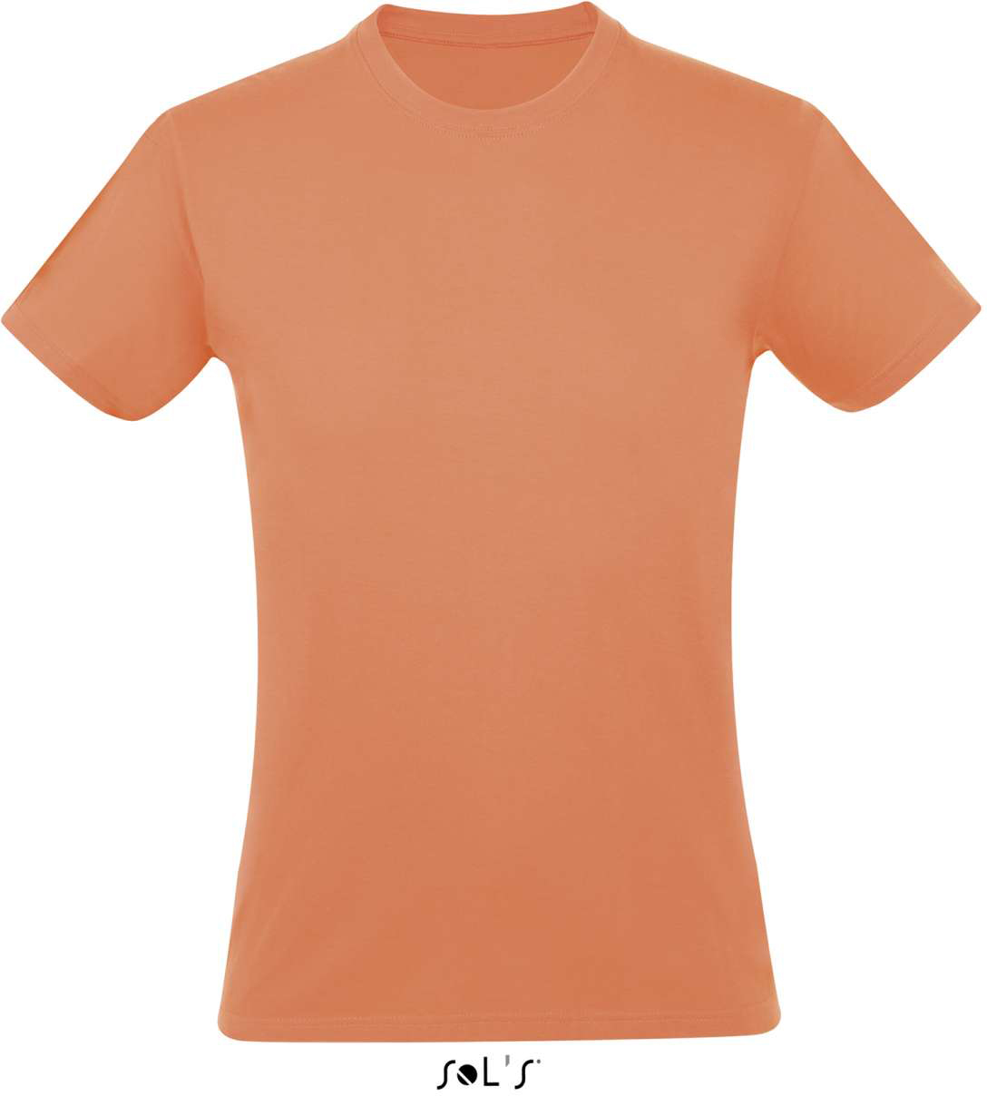 Sol's Regent - Unisex Round Collar T-shirt - Sol's Regent - Unisex Round Collar T-shirt - Heather Orange