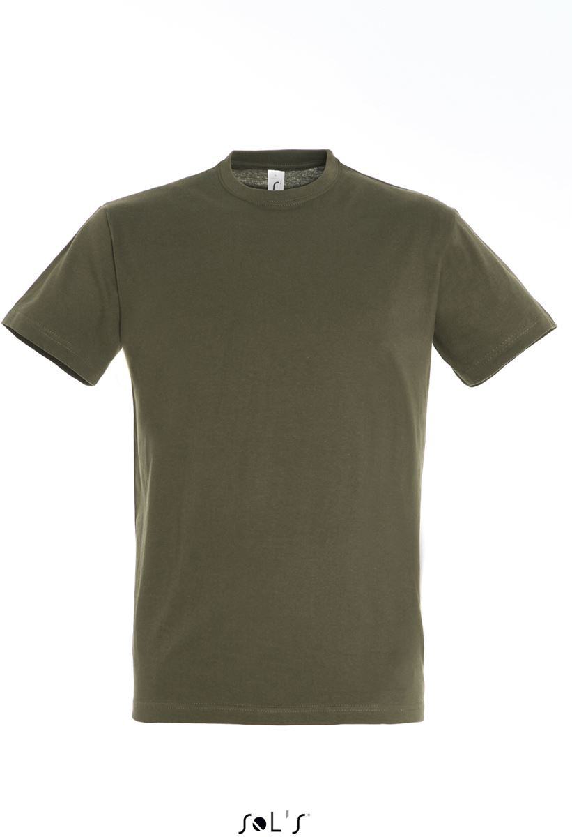 Sol's Regent - Unisex Round Collar T-shirt - Sol's Regent - Unisex Round Collar T-shirt - Military Green
