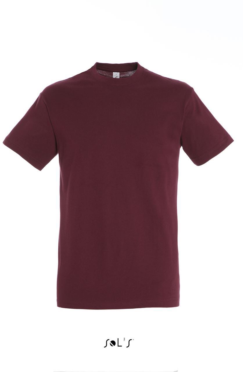 Sol's Regent - Unisex Round Collar T-shirt - Sol's Regent - Unisex Round Collar T-shirt - Maroon