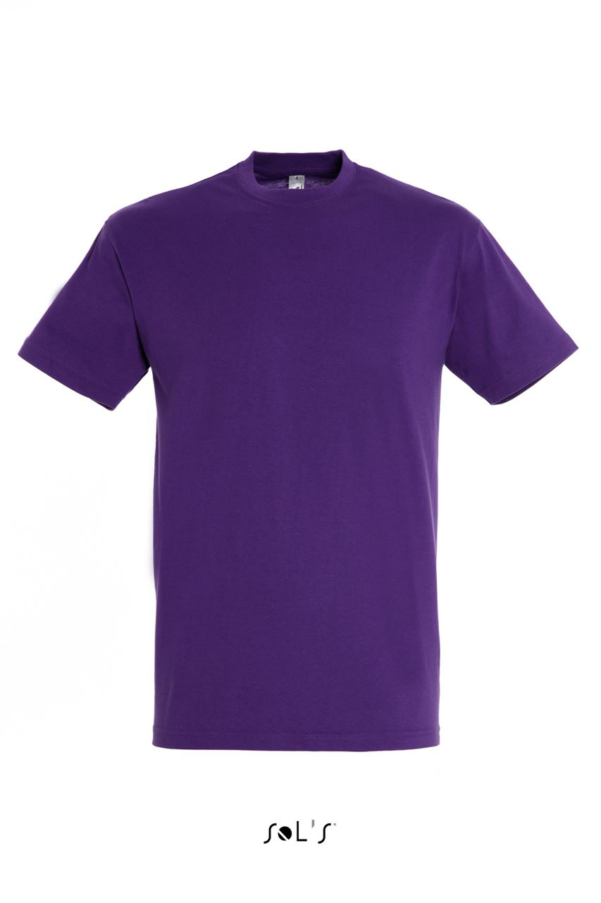 Sol's Regent - Unisex Round Collar T-shirt - Sol's Regent - Unisex Round Collar T-shirt - Purple