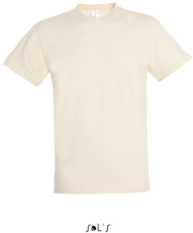 Sol's Regent - Unisex Round Collar T-shirt - hnedá