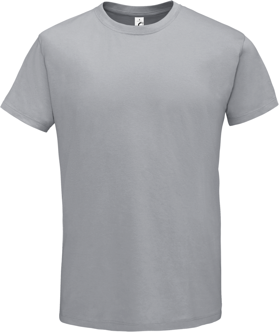 Sol's Regent - Unisex Round Collar T-shirt - Grau