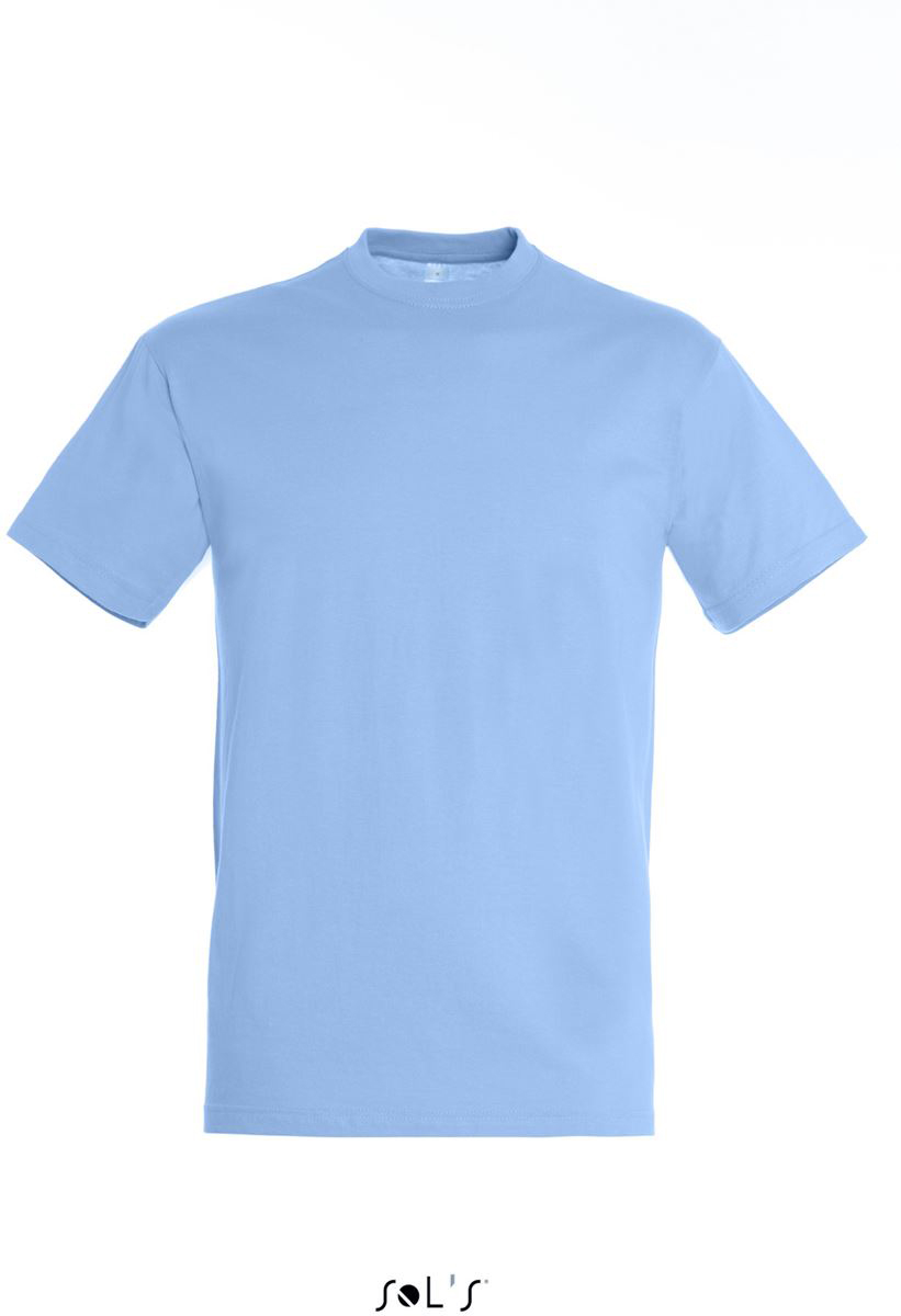 Sol's Regent - Unisex Round Collar T-shirt - Sol's Regent - Unisex Round Collar T-shirt - Light Blue