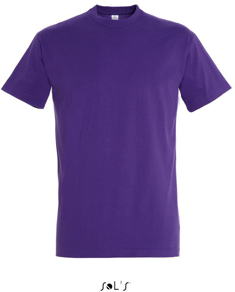 Sol's imperial - Men's Round Collar T-shirt - Violett