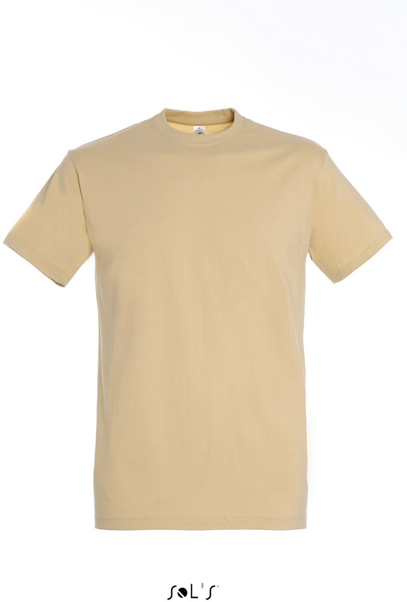 Sol's imperial - Men's Round Collar T-shirt - hnedá