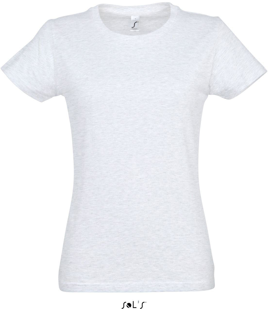 Sol's imperial Women - Round Collar T-shirt - grey
