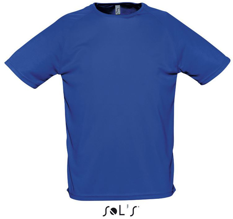 Sol's Sporty - Raglan Sleeved T-shirt - blue