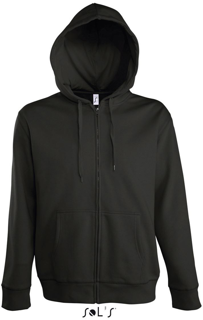 Sol's Seven Men - Jacket With Lined Hood - black