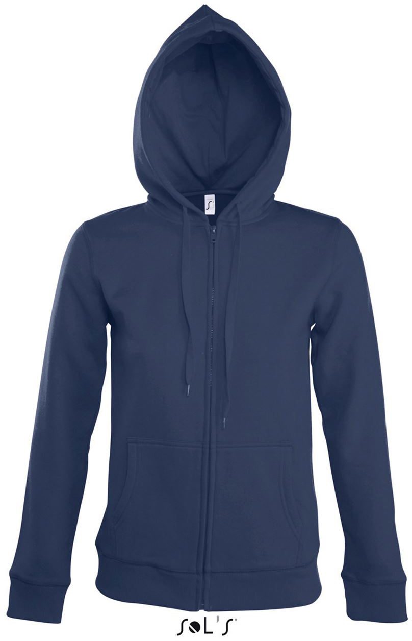 Sol's Seven Women - Jacket With Lined Hood - modrá
