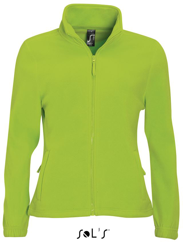 Sol's North Women - Zipped Fleece Jacket - green