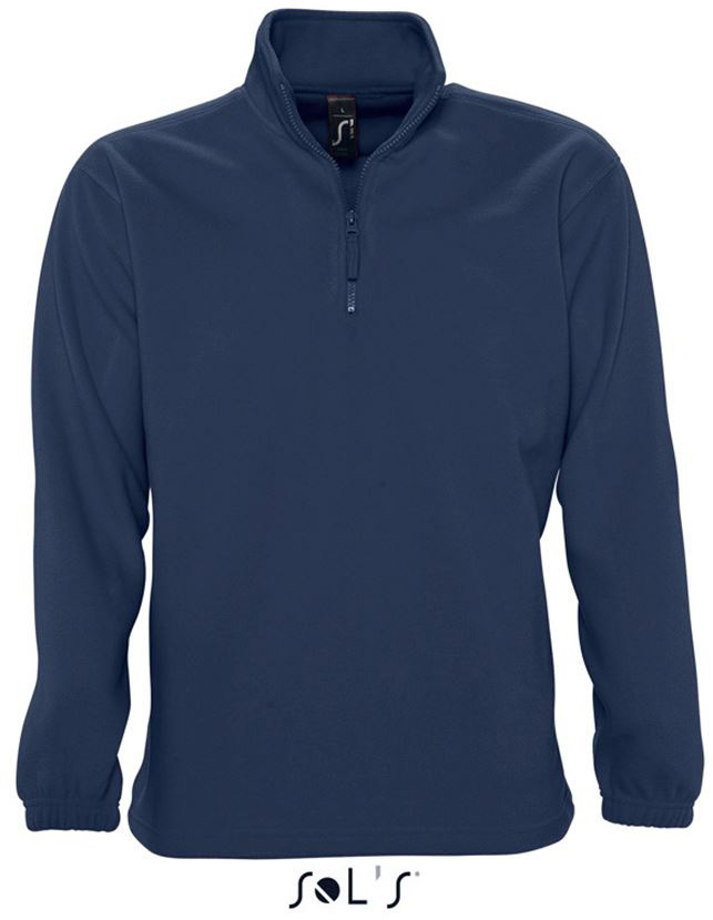 Sol's Ness - Fleece 1/4 Zip Sweatshirt - blue