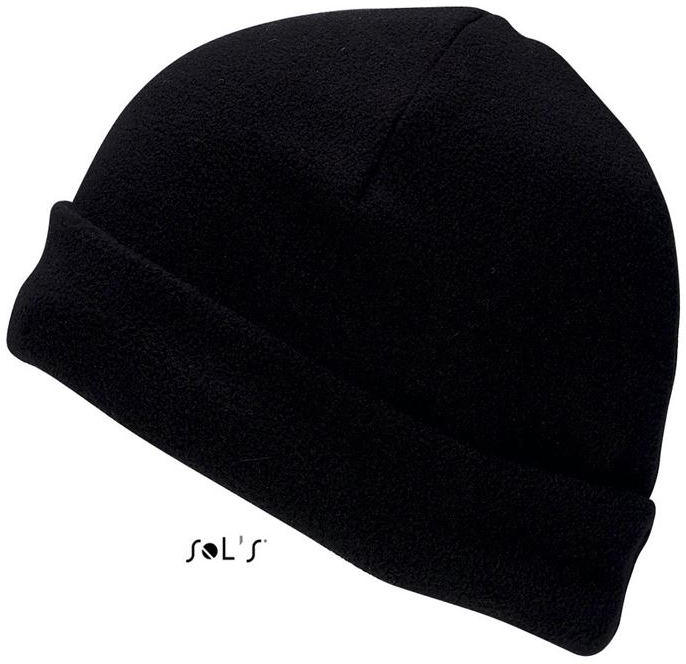 Sol's Serpico 55 - Unisex Fleece Hat - Sol's Serpico 55 - Unisex Fleece Hat - Black